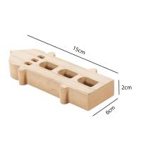 Estatua De Ramadán Decorativa Para Interior Escultura De Madera De Planta Para Escritorio Dormitorio Estantería Oficina Hogar Festivales Y Fiestas - details 5