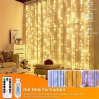 Luz De Fairy LED 3M Para Año Nuevo 2025 Y Navidad Con Control Remoto Y USB Decoración De Hogar Para Dormitorio Y Ventana - details 4