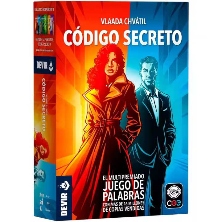 Devir - Código Secreto, Juego de Cartas para Jugar con Amigos - 1