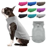 Ropa Térmica Para Perros Y Gatos Pequeños Con D-Ring Chaqueta De Invierno Para Bulldog Francés Chihuahua Vestido De Peluche Para Mascotas - details 1