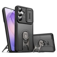 Nueva Funda Multifuncional Para Samsung Galaxy A57 A56 A16 A17 A26 A35 A55 A36 A37 Con Anillo De Metal Soporte Lente Deslizante Protector De Teléfono - details 6