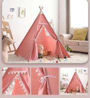 Carpa Portátil Para Niños Teepee Tenti Infantil Casa Para Niña Y Niño Decoración Alfombra Regalo De Navidad Accesorio Fotografía - details 1