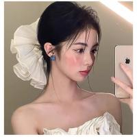 Gruesas Horquillas De Yarn Para Mujer Estilo Coreano Gentle Mori Dulce Con Encaje Multi-capa Alta Elasticidad Accesorios Para El Cabello - details 3