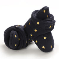 Botitas De Nieve Para Bebé Niño Y Niña Zapatos De Primera Caminata Invierno Algodón Cálido Antideslizante Suela Nuevo Nacido Zapatos Para Cuna - details 66