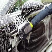 SCRATCH FREE TRIPLE ACTION WASH MITT. Guante de triple acción - GS27 - details 2