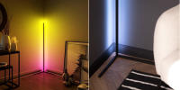 VENTRONIK LED Lámpara de Pie RGB Regulable con Control Remoto - details 4
