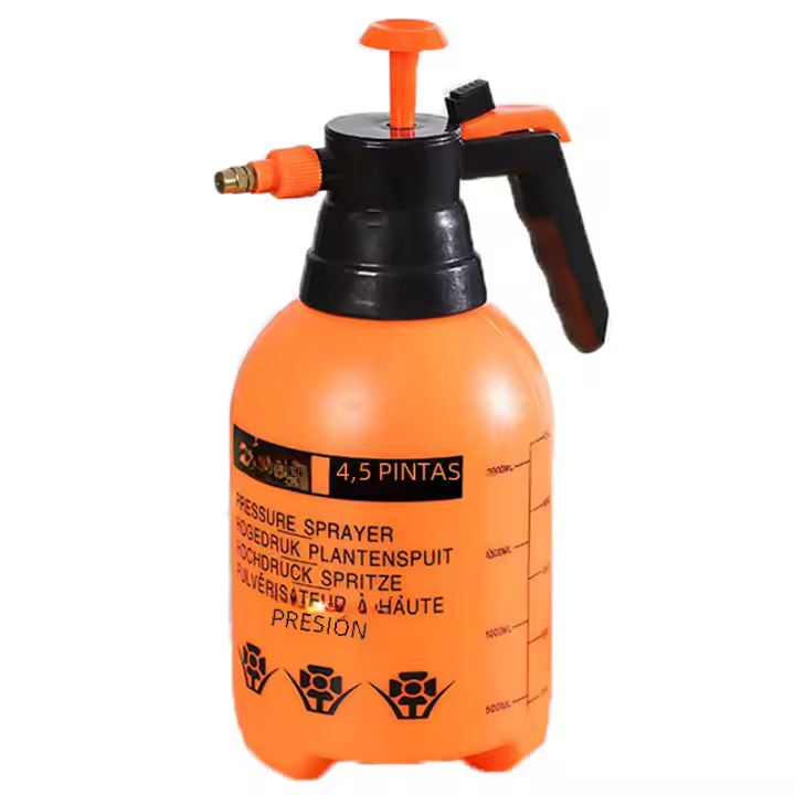 Botella De Riego De Jardín Con Manguera Alta Presión Espátula De Desinfección Pneumática Botella De Agua Aumentada Para Jardín - 1