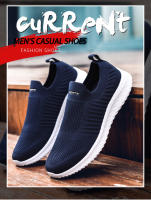 Zapatos De Vulcanización Para Hombre Malla Zapatos Ligeros Y Cómodos Zapatillas De Moda Otoño Slip on Zapatos Planos Male Loafers - details 1