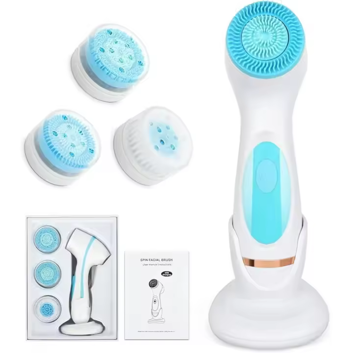 BIT 3 en 1 Cepillo de Limpieza Facial, Set de Cepillo Giratorio PARA EL Rostro, Sistema de Spa para una Limpieza Profunda, Máquina para Eliminar Puntos Negros - 1