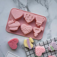 Molde De Silicona Para Chocolate Y Pasteles En Forma De Corazón Multicavity Regalo Para Hornear Y Hacer Candles Tamaño Pequeño - details 11