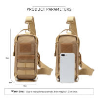 Bolsa De Pecho Deportiva Para Hombres Impermeable Mochila De Hombro Para Actividades Al Aire Libre Senderismo Caza Camping Viajes - details 3