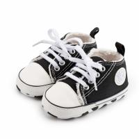Zapatillas De Lona Para Bebés Recién Nacidos Invierno Calientes Niños Niñas Tenis Antideslizantes Suave Suela Primera Caminatas Bebés Unisex - details 9