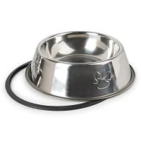 Tazón De Alimentos Para Perros Y Gatos De Acero Inoxidable Con Forma De Patas Antideslizante Accesorios Para Mascotas - details 8