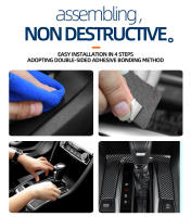 Pegatina Decorativa Para Panel De Marchas De Civic Sedan Hatchback De HONDA 2016-2021 Accesorios Para Automóvil - details 7