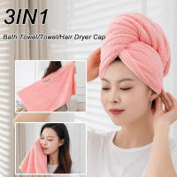 Toalla De Pelo De Microfibra Extra Grande Con Cinta Elástica Secado Rápido Ultra Absorbente Suave Turban Para El Cabello - details 0