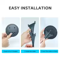 luz solar exterior，Luz LED Solar superbrillante para exteriores, lámpara de suelo para decoración de jardín, impermeable IP65, 3,7 V, 1200mAH, 4 piezas - details 5