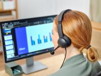 Auriculares USB-ENC para PC Trust Ayda, Micrófono con Cancelación de Ruido, Sonido Estéreo, Control de Volumen en Auricular, Conexión USB-A y USB-C, Diseño Ligero y Cómodo, Diadema Ajustable, Almohadillas Transpirables, Ideal para Llamadas, Videollamadas - details 4