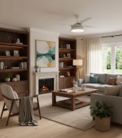 Ventilador de Techo Galeno con Purificador de Aire y 3 Aspas - BEL AIR HOME, 36W, 3 Temperaturas de Luz, Blanco - details 0