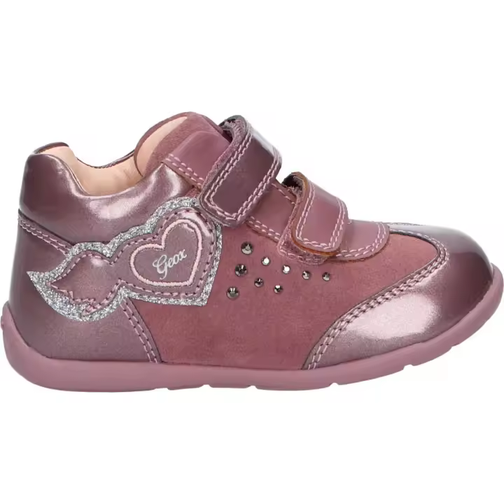 Geox b1651a 022hi b kaytan c8025 rose smoke girls' sneakers - 1