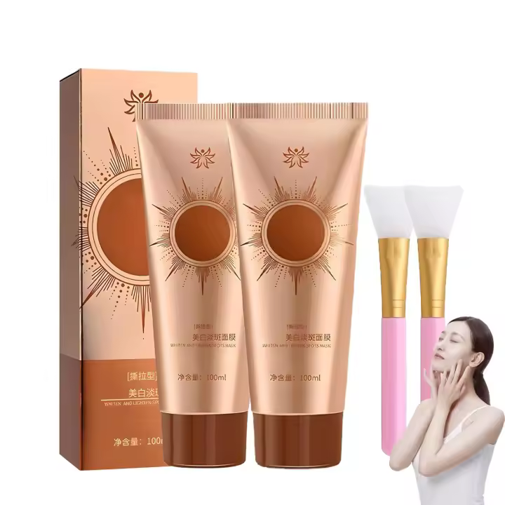 Mascarilla facial desprendible a base de hierbas, mascarilla antiedad y antiarrugas, nutrición profunda y reafirmante de poros (2 unidades) - 1
