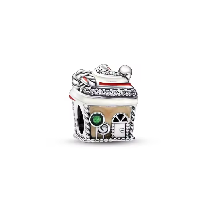Charm Pandora Moments 792363C01 Casa pan jengibre - 1