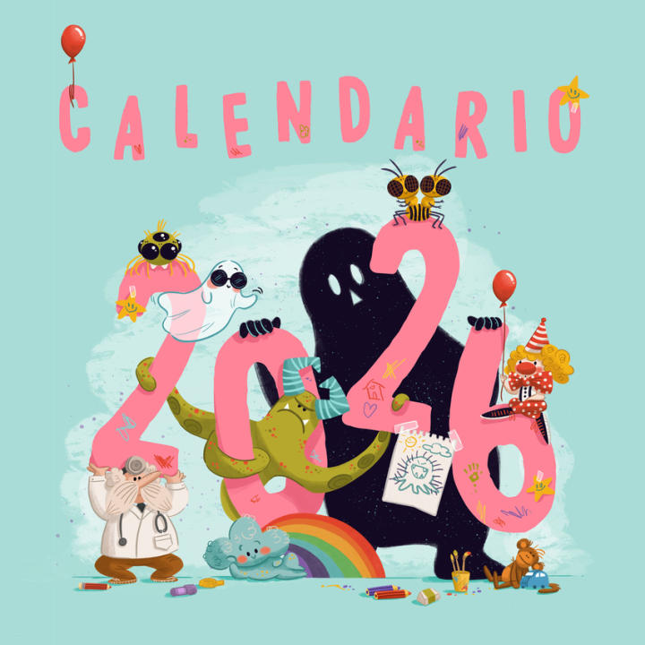 Libro Calendario 2026. Editorial LA GALERA Año 2025 Autor Campbell Sanjurjo, Viv ISBN 9788424675974