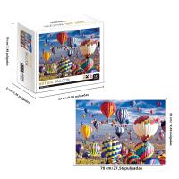 Rompecabezas De Globo De Calor 1000 Piezas Juego Educativo Para Adultos Y Niños Decoración De Hogar Divertido Y Desafiante - details 1