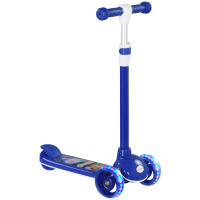 AIYAPLAY Patinete para Niños de 2-6 Años Patinete Infantil Patinete con 3 Ruedas Luces LED Altura Ajustable Carga 25 kg 52x29x63-76 cm - details 0