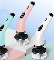 Escobilla De Limpieza Eléctrica Sin Cable Multifuncional Para El Hogar Y Cocina Cepillo De Pelo Baño Escoba Y Mop Para Limpieza Del Inodoro - details 13