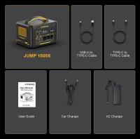 VTOMAN JUMP 1500X 1500W Estación de Energía Portátil para Exteriores Generador Solar LiFePO4 828Wh, Salida AC 1500W, Expandible a 2376Wh, 10 Protección de Seguridad, 3 Modos de Entrada, 3*AC, 4*USB-A, 2*USB-C, 2*DC y 1*para Coche - details 16