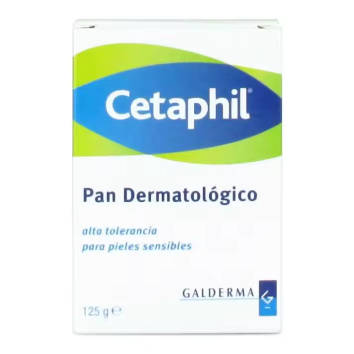 Cetaphil Pan Dermatológico para Piel Sensible y Seca - Limpieza Suave y Hidratación Duradera - 1