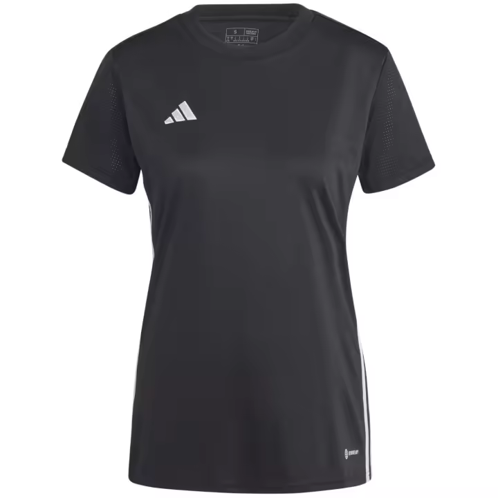Camiseta Adidas Woman Manga Corta 3 Bandas Varios Colores - Modelo Tabela - Cuello Redondo  T-Shirt Transpirable Aeroredy para Deportistas - Adidas Sport - Fútbol - Tenis - Padel - Indoor - Multideporte - Camiseta Deporte Mujer - 1