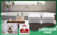 Paquete De 20 Toallas De Sublimación Vacías De 12 Pulgadas Microfibra Para Cocina Toallas De Mano Y Limpieza - details 0