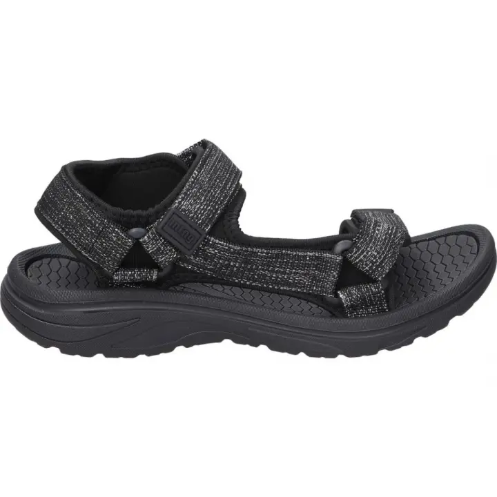 MUSTANG | Sandalias con Plataforma Mustang para Moda Joven – Sandalia en Color Negro – Sandalia de Plataforma con Cierre de Velcro – Detalles de Tiras –Casual – Tendencia – Modelo 60804 - 1
