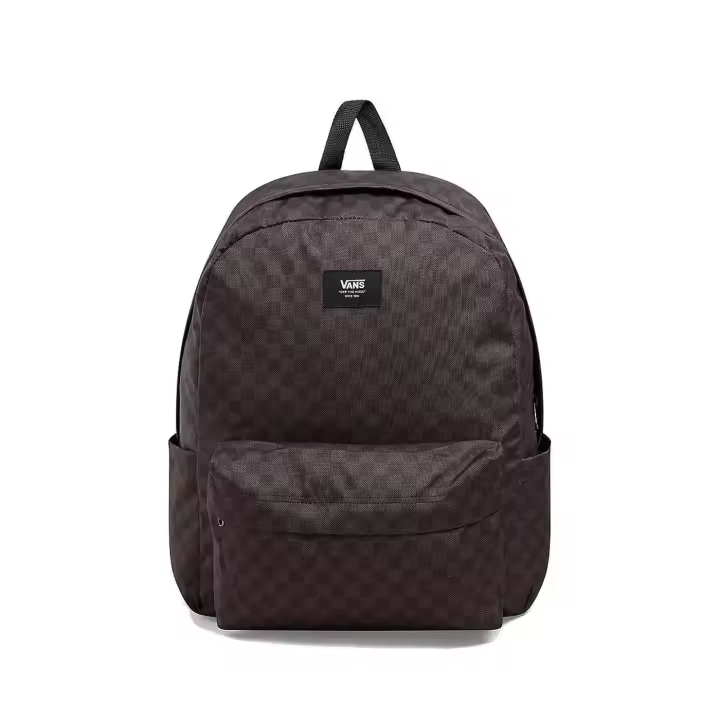 Mochila Vans Old Skool Unisex Check Negro - 1