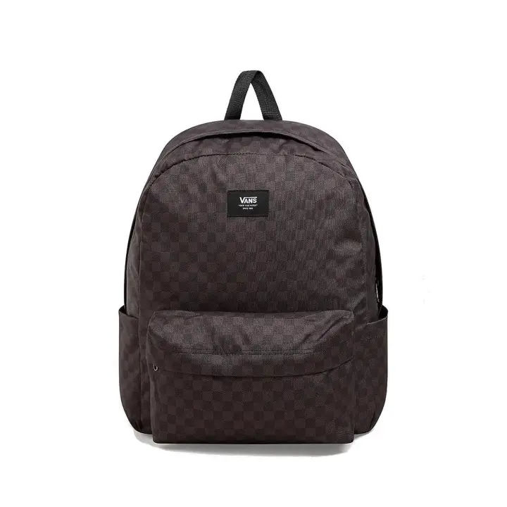 Mochila Vans Old Skool Unisex Check Negro - 1
