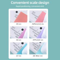 Pulverizador De Agujeros Estándar Para Papel A5 A6 A7 Hoja Suelta 3 Agujeros De 4mm Máquina De Encuadernación DIY Scrapbooking Planificador - details 2