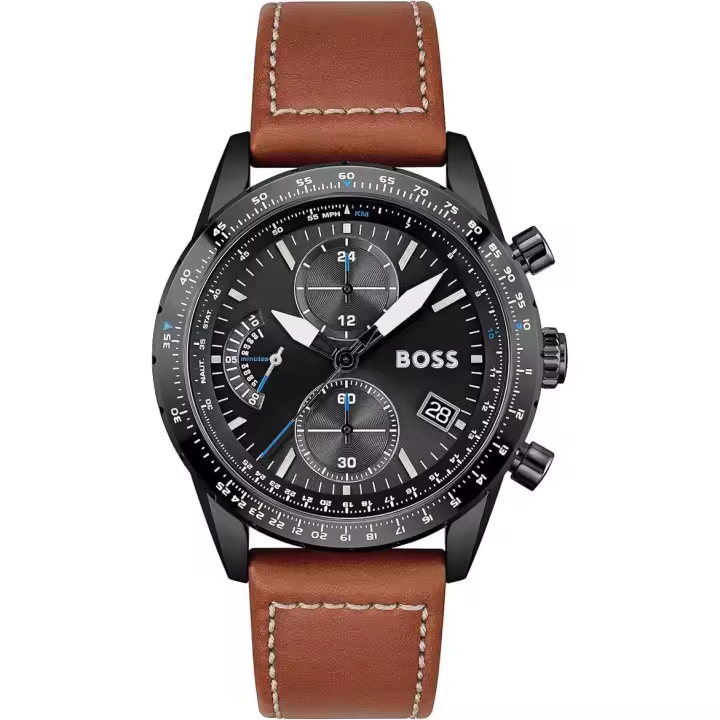 Hugo Boss Reloj hombre 1513851, Incluye Caja Original, Diámetro: 44MM - 1