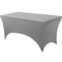 Mantel De Spandex Tendido a Medida Lavable Y Resistente a Arrugas Para Mesa Rectangular De Jardín Ideal Para Eventos Bodas Y Fiestas - details 14