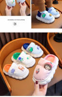 Chupines De Algodón Para Niños Y Niñas Resistentes Al Agua Para El Invierno Zapatos De Lana Para El Hogar Cómodos Y Seguros - details 11