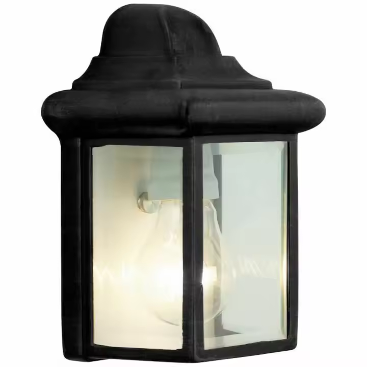 Aplique de Pared Brilliant Nissie Negro 40 W E27 Plástico - 1