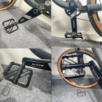 Pedales De Bicicleta BUCKLOS R36 Con Rodamientos Sellados Plataforma Plana Antideslizante Para BMX Y Ciclismo Accesorios De Bicicleta De Aluminio Ultraligero - details 11
