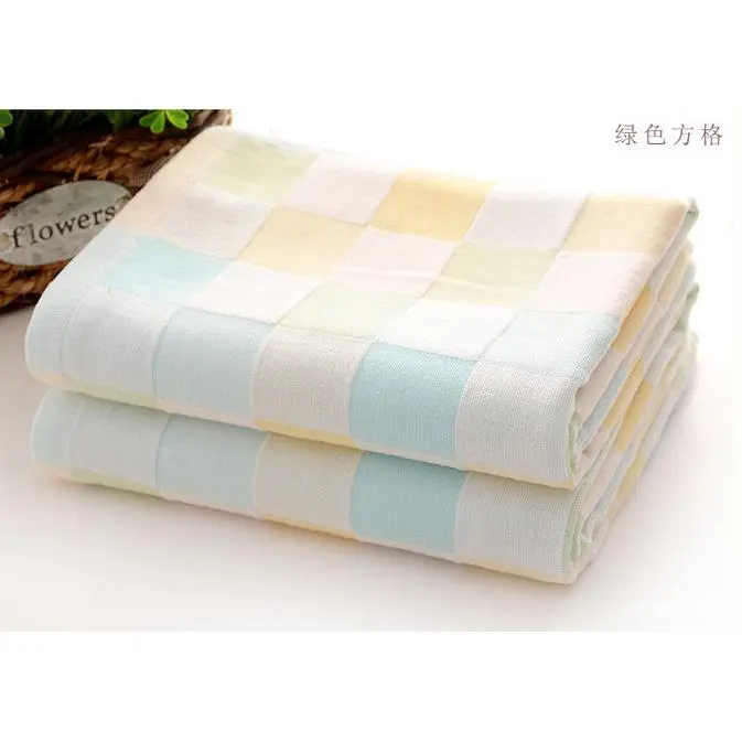 Toalla de Gasa, toalla de Algodón, Doble Capa, FINA, jacquard, toalla facial, Algodón Puro, rejilla absorbente de Agua, Verano - 1