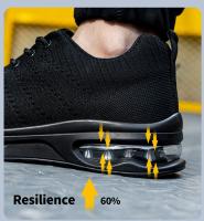 Nuevos Estilos De Botas De Seguridad Para Hombres Con Punta De Acero Antideslizantes Zapatillas De Trabajo Indestructibles Para Senderismo - details 2
