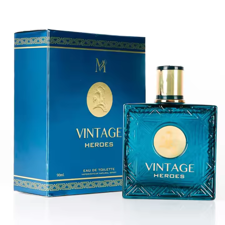 Vintage Heroes Eau de Toilette para hombre 90ml Montage Brands Fragancia inspirada en otros perfumes - 1