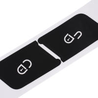 Cubierta De Botón De Bloqueo Y Desbloqueo De Puerta Para Coche Mercedes Benz Clase W204 2007-2014 W212 2010-2015 Material De Fibra De Carbono Accesorios Interiores - details 2