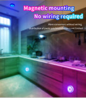 Lámpara Nocturna LED Con Sensor De Movimiento Recargable RGB Para Cocina Armario Escalera Luz De Fondo Sin Cable Luz De Gabinete - details 3