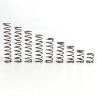 Spring De Acero Al Carbono 65Mn Coils Cilíndricas Mecánicas Liberación De Presión Devolución De Compresión Diámetro De laWire 1.0mm L 10-50mm Para Uso Industrial - details 4