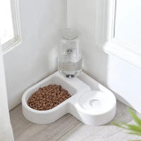 Tazón Automático Para Mascotas Dualuso Alimento Y Agua Resistente Al Humo Para Gatos Y Perros Multifuncional Y Antideslizante - details 0