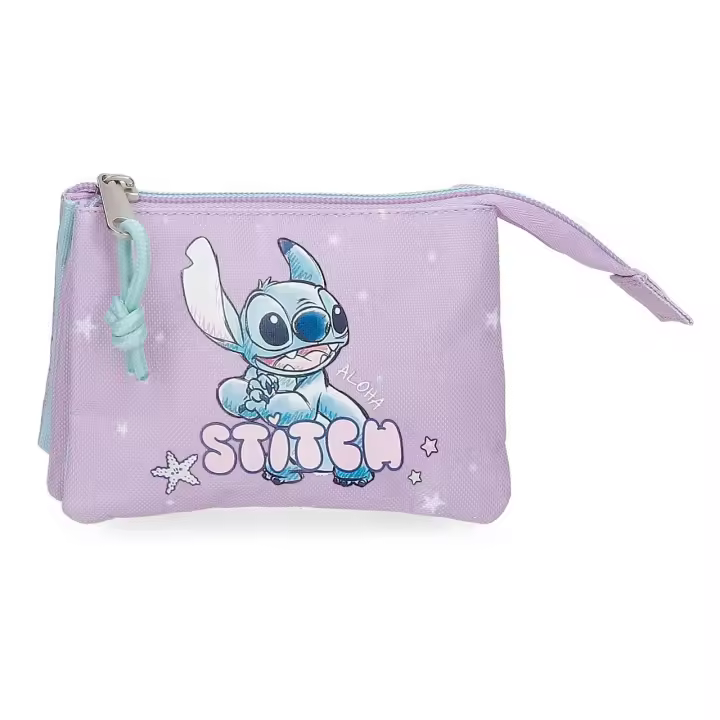 Disney Lovely Stitch Monedero de 14cm x 10cm x 3,5cm - 1
